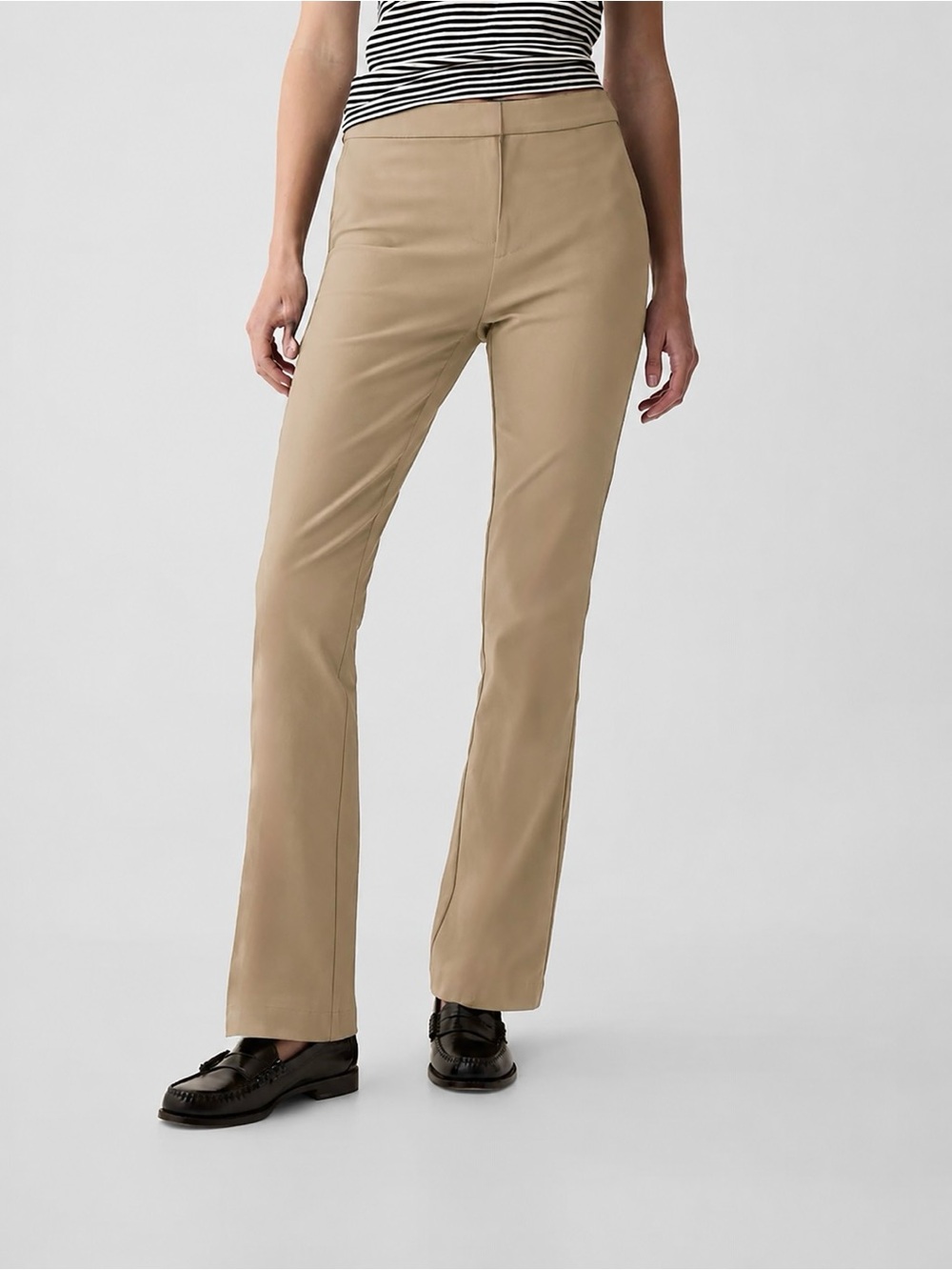 GAP High Rise Flare Stretch Pants